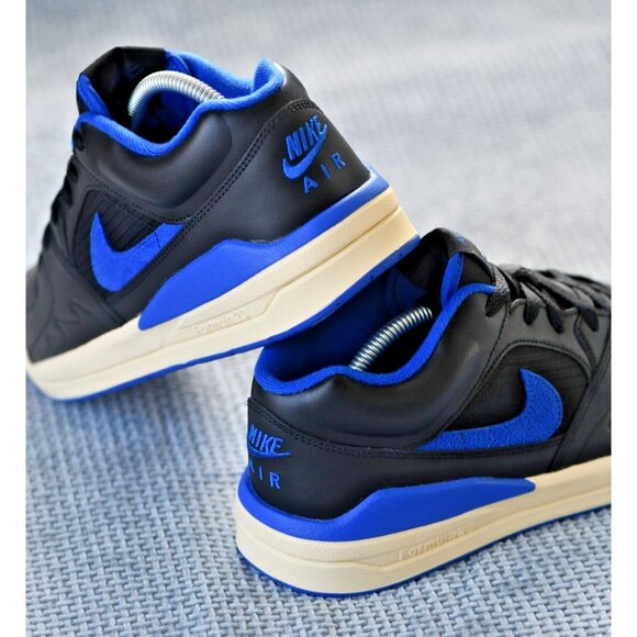 New! Size: 11 US Women's | NIKE Jordan Stadium 90 Black/Royal | FB2269-041 - Picture 13 of 16